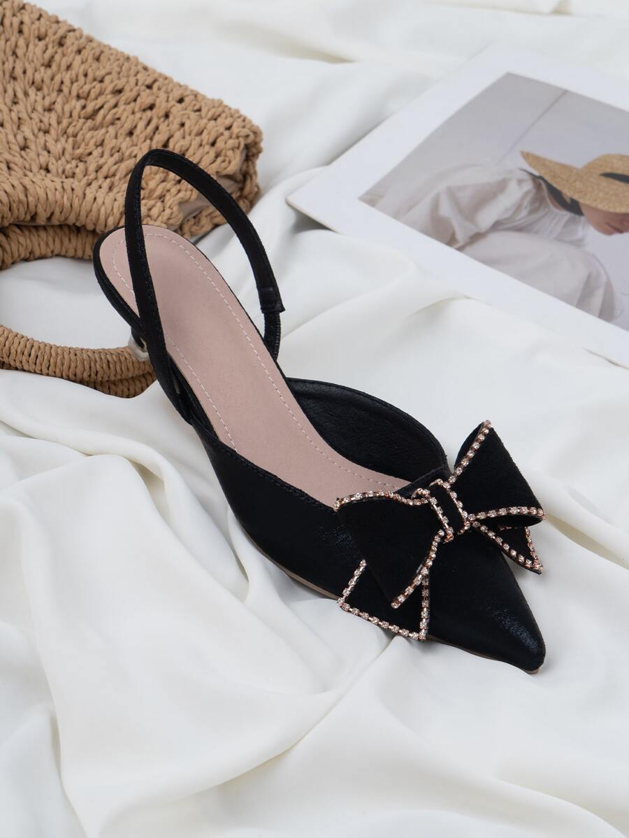 High Heeled Women's Shoes, Fashionable Large Buckle Women's Shoes-3