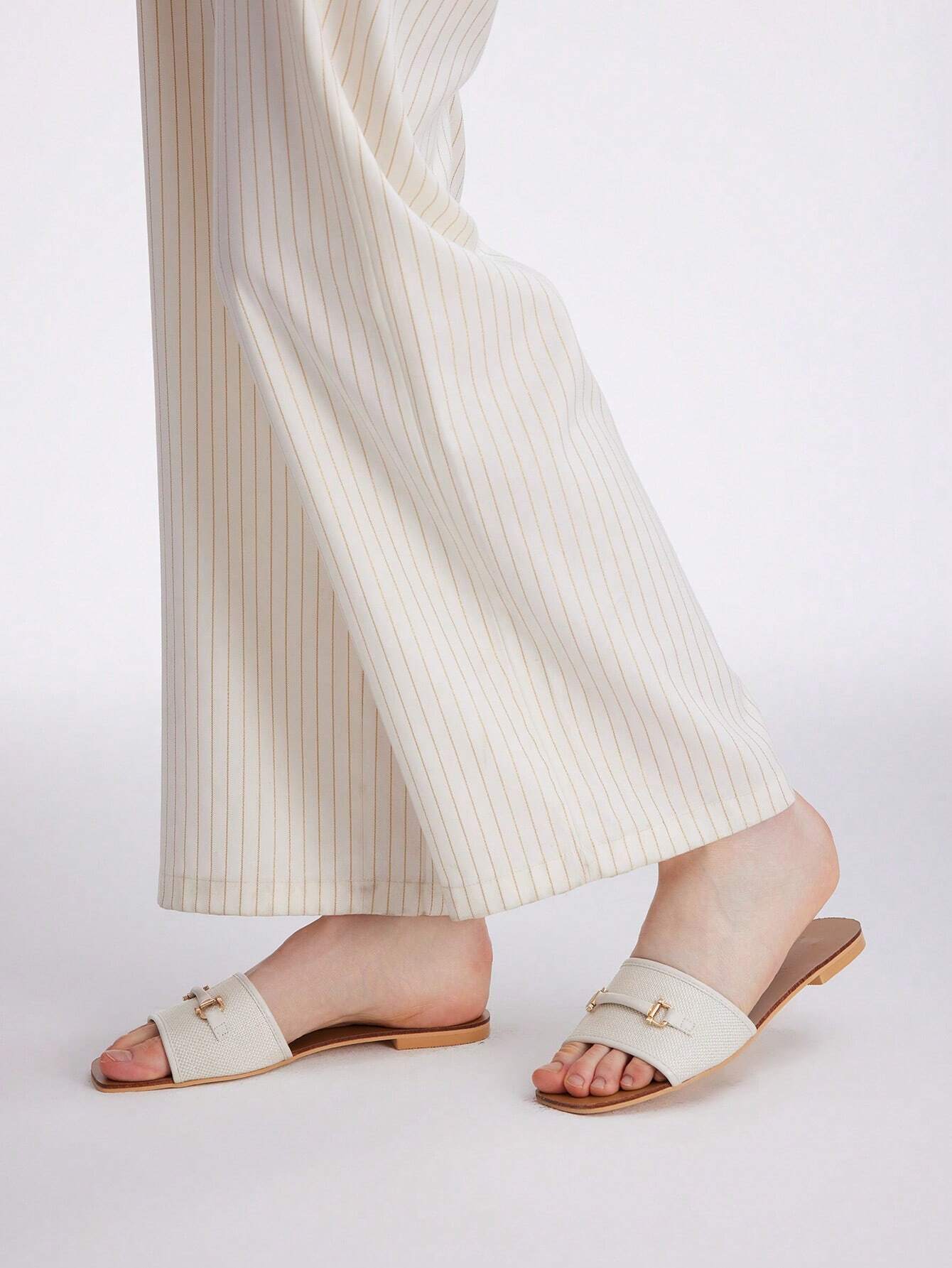MOTF PREMIUM WOVEN WOMEN'S FLAT SANDALS VACATION SHOES-9