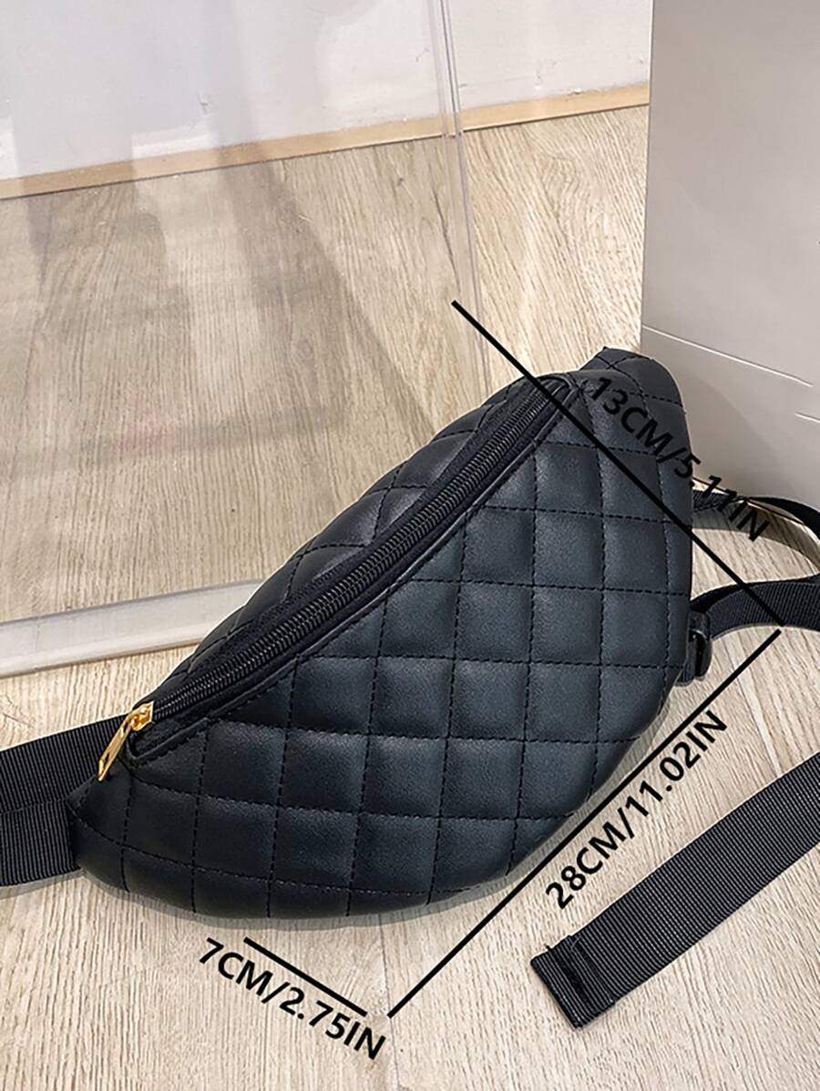 Quilted Detail Fanny Pack-6