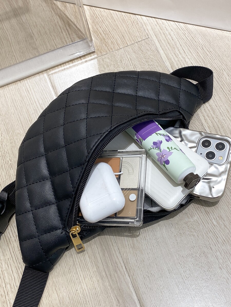 Quilted Detail Fanny Pack-8