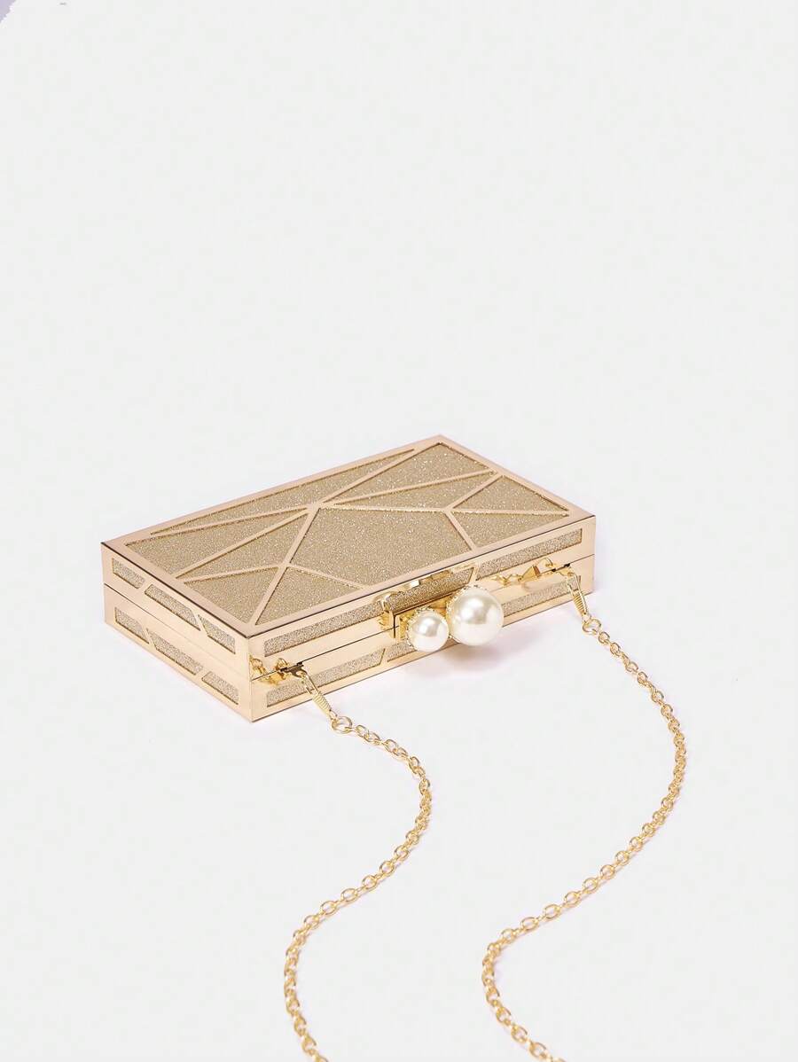 SHEIN Belle Luxury,Elegant,Glitter, Evening Clutch,For Wedding-8