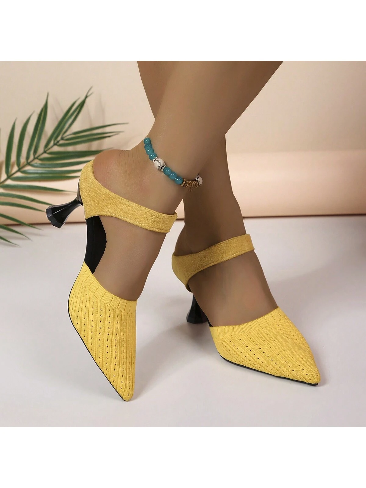 Women's High Heel Pointed-Toe Sandals, Fashionable Design-2