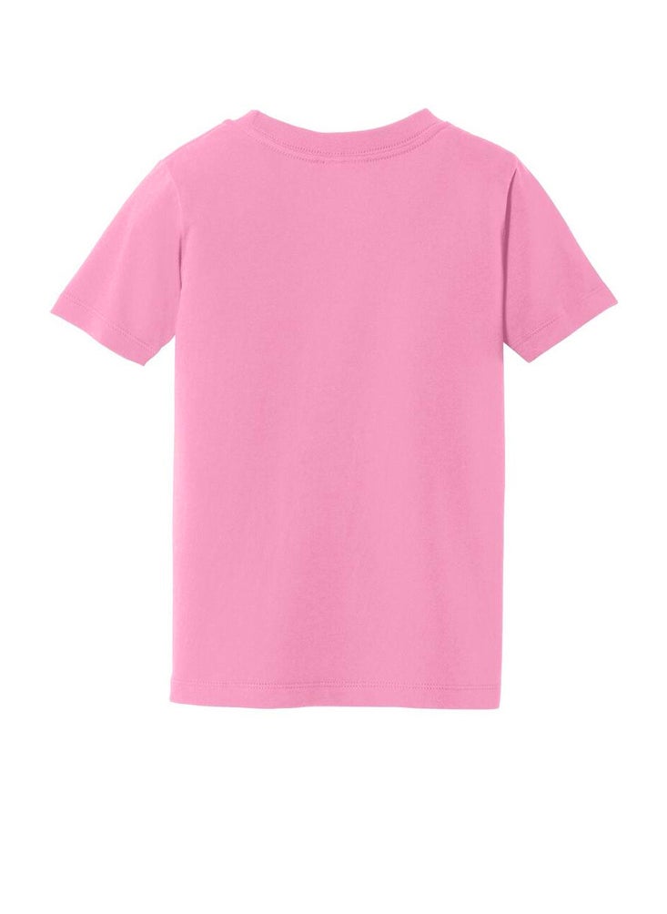 Printshop4me Kids Round Neck boys T Shirt pink-4