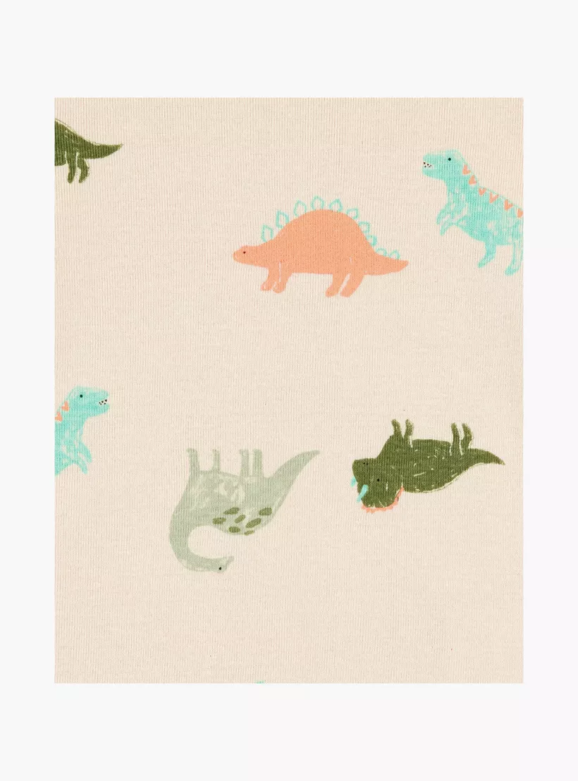 Carter's 2-Piece Dino Printed Short Sleeves T-Shirts with 2-Piece Joggers-3