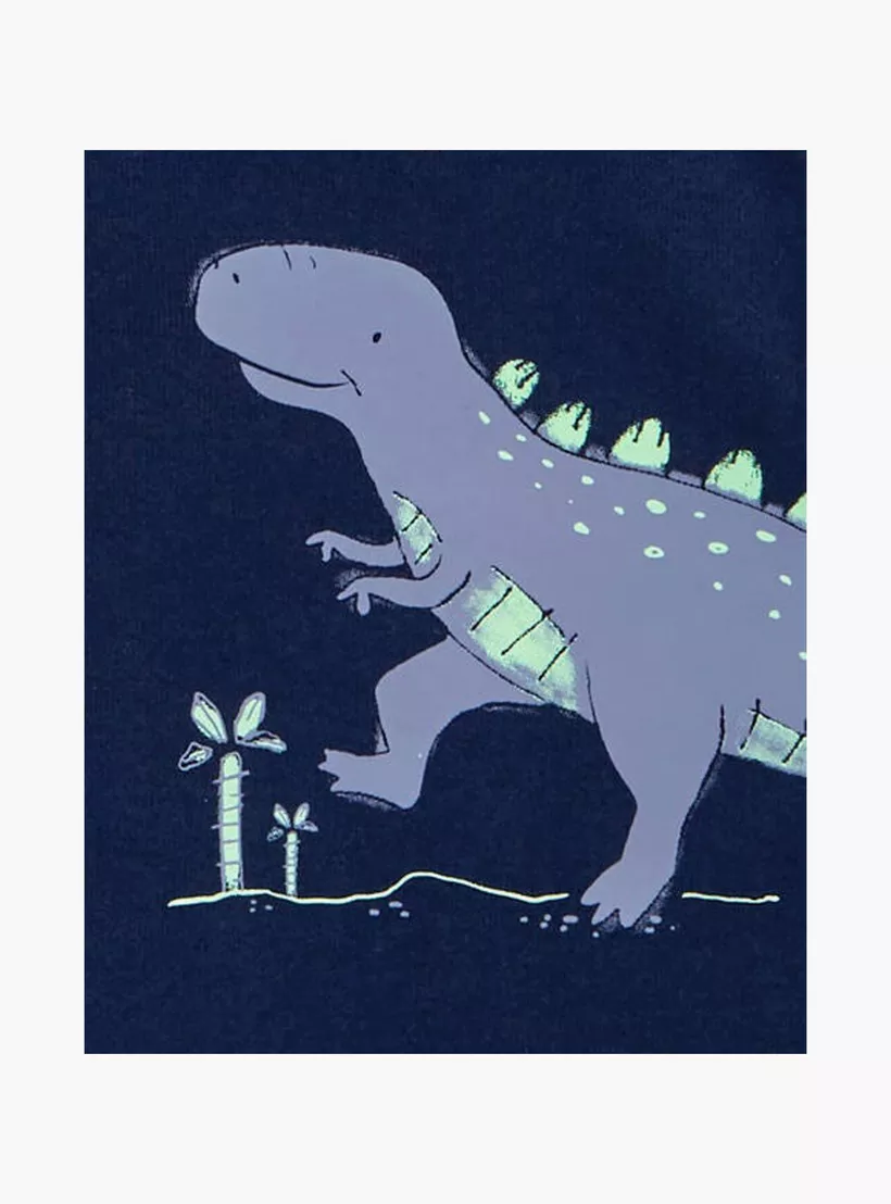 Carter's 5-Piece Dino Printed Short Sleeves Bodysuits-3