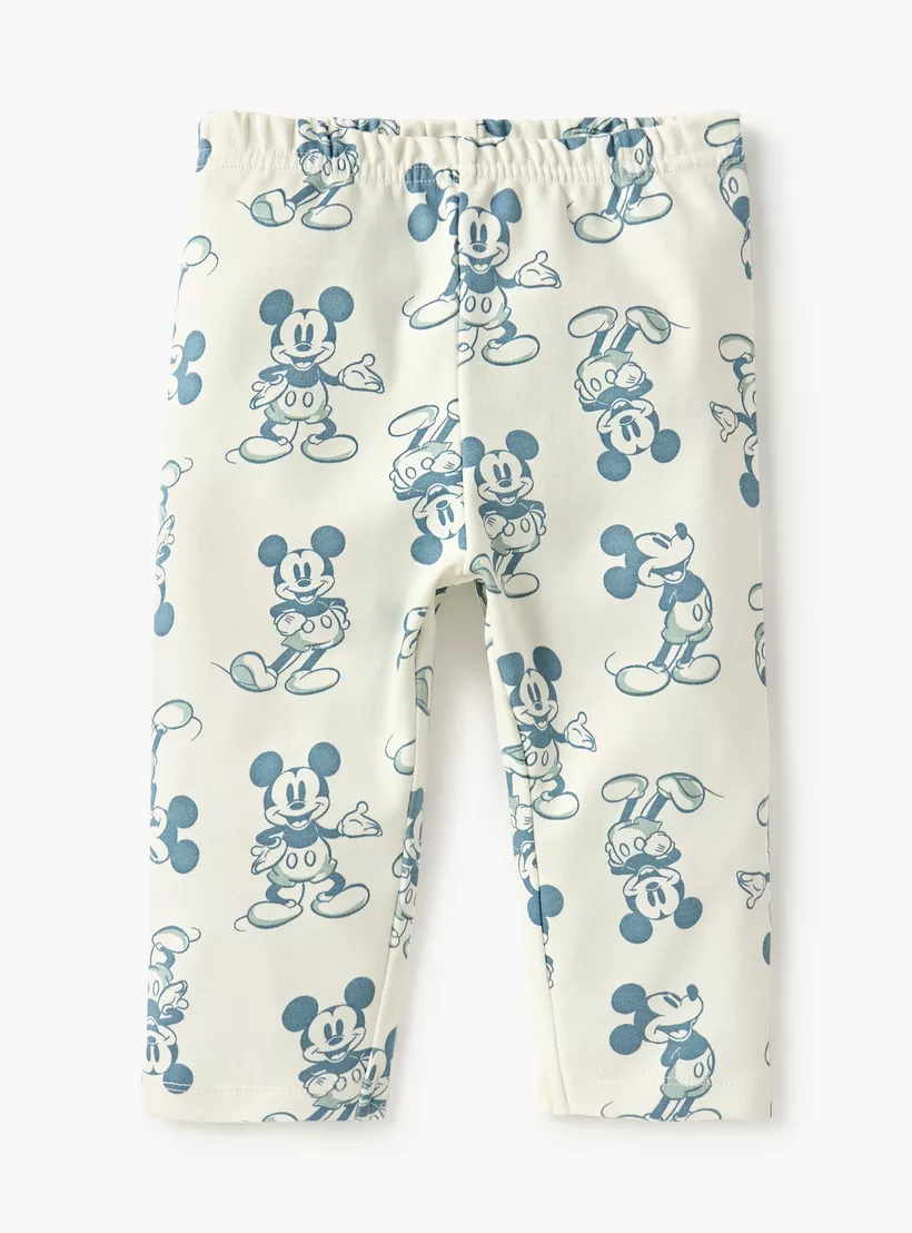 Disney All-Over Mickey Mouse Print Shirt and Pyjama Set-3