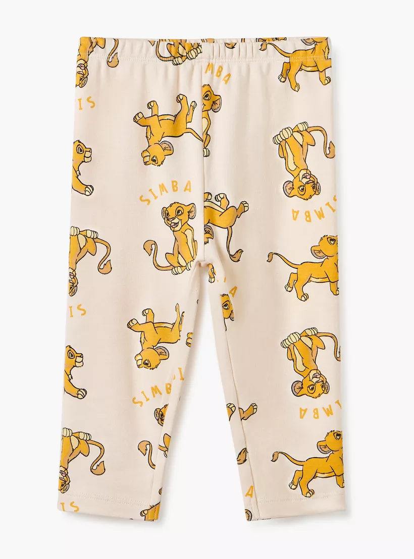 Disney Simba Print Shirt and Pyjama Set-3