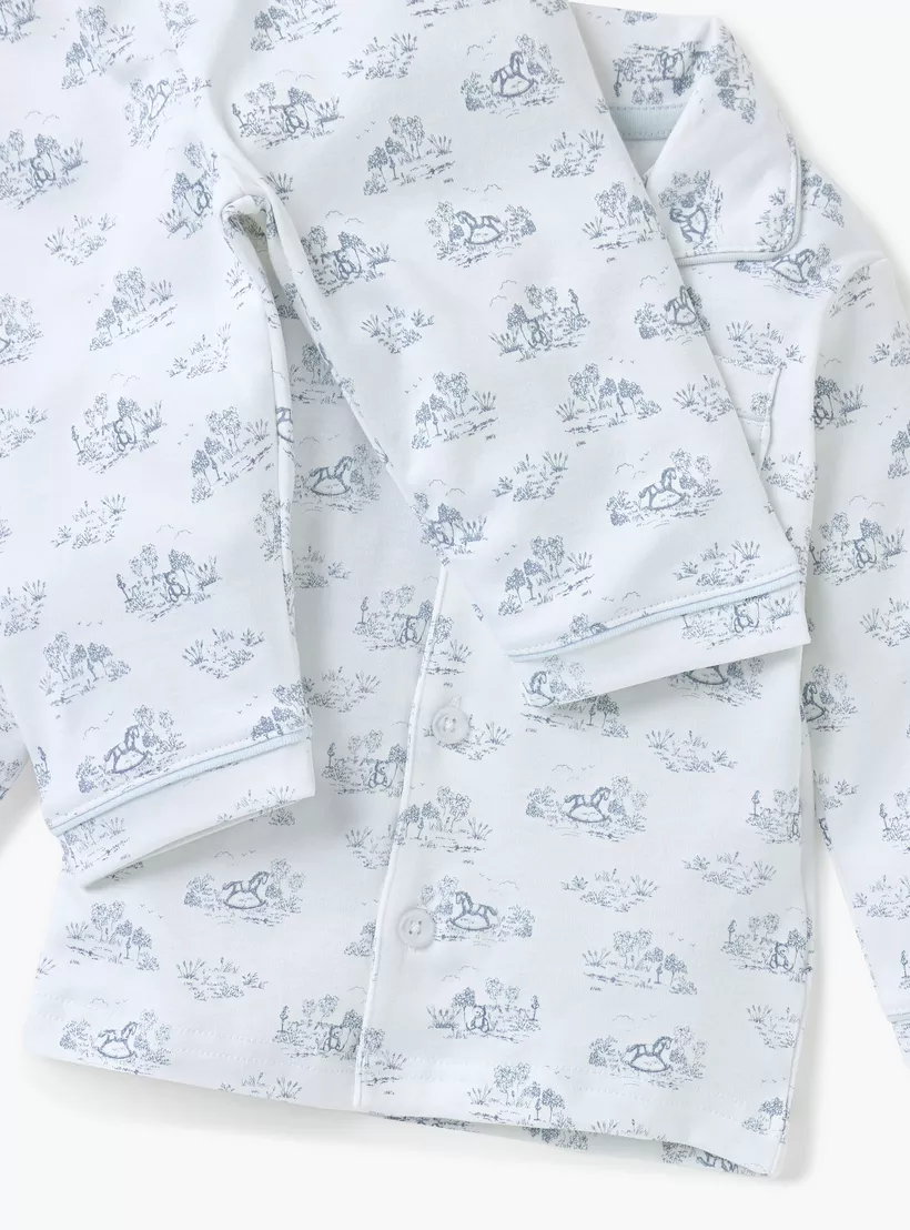 Giggles Printed Shirt and Pyjama Set-4