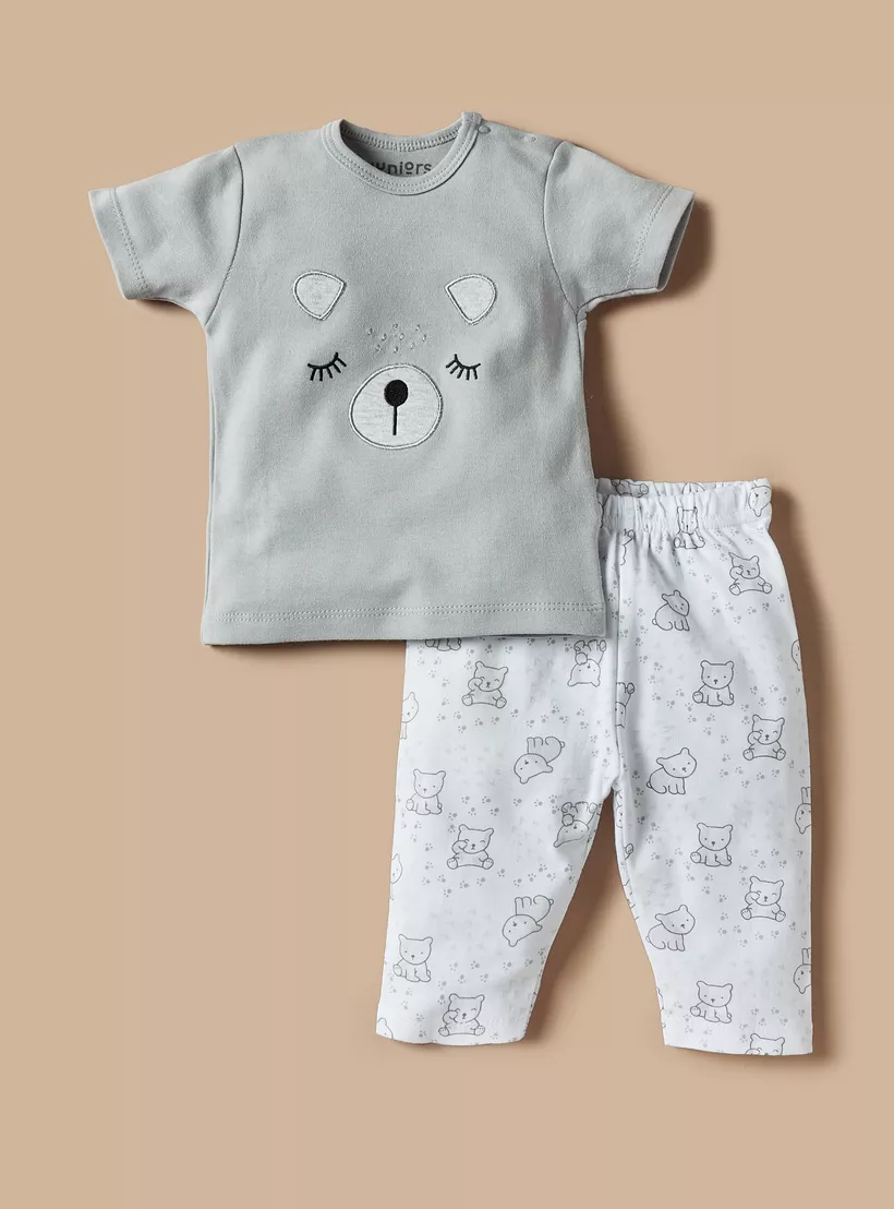 Juniors 8-Piece Assorted Cotton Clothing Set-3