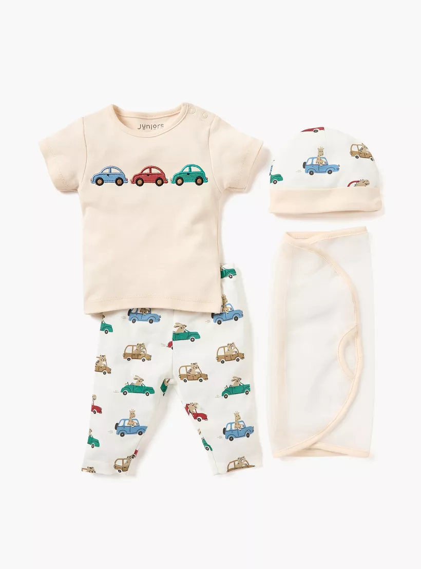 Juniors 8-Piece Car Print Clothing Set2