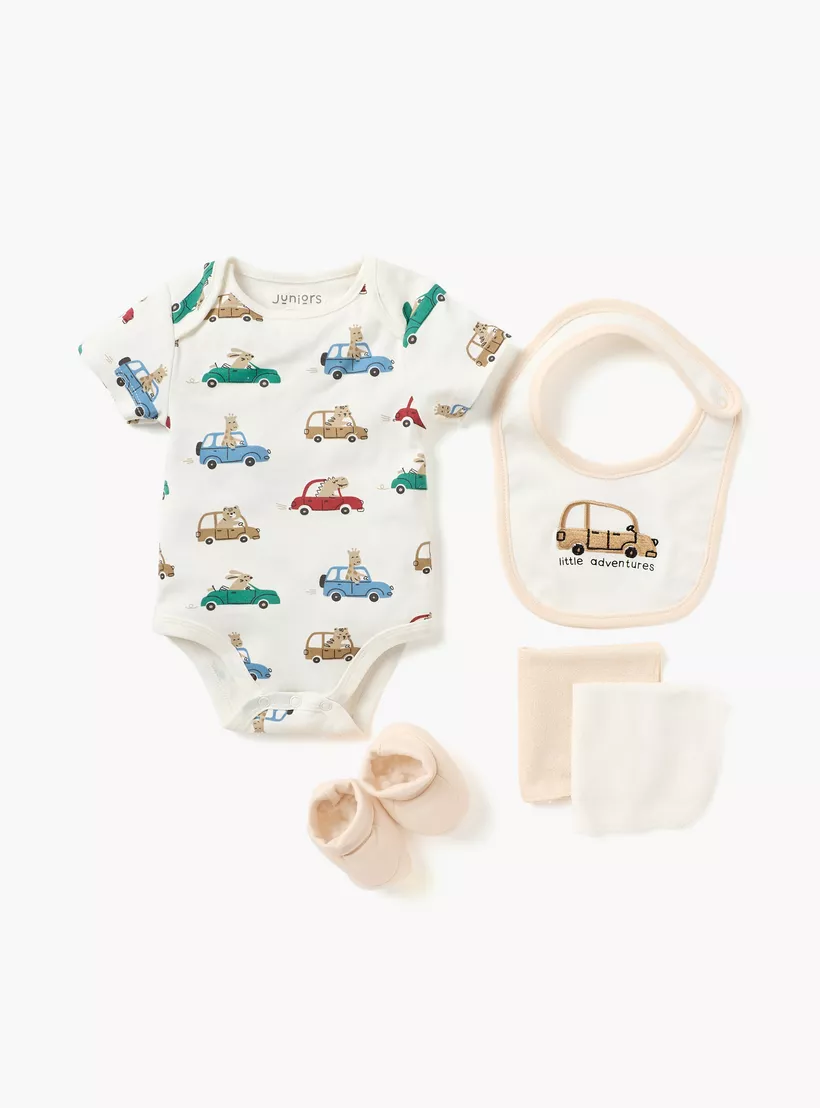 Juniors 8-Piece Car Print Clothing Set3