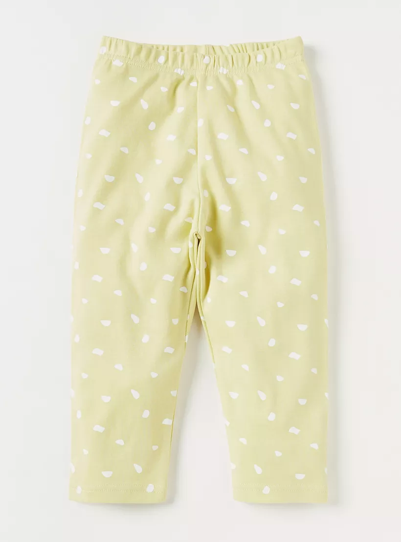 Juniors All-Over Print T-shirt and Pyjama Set-3