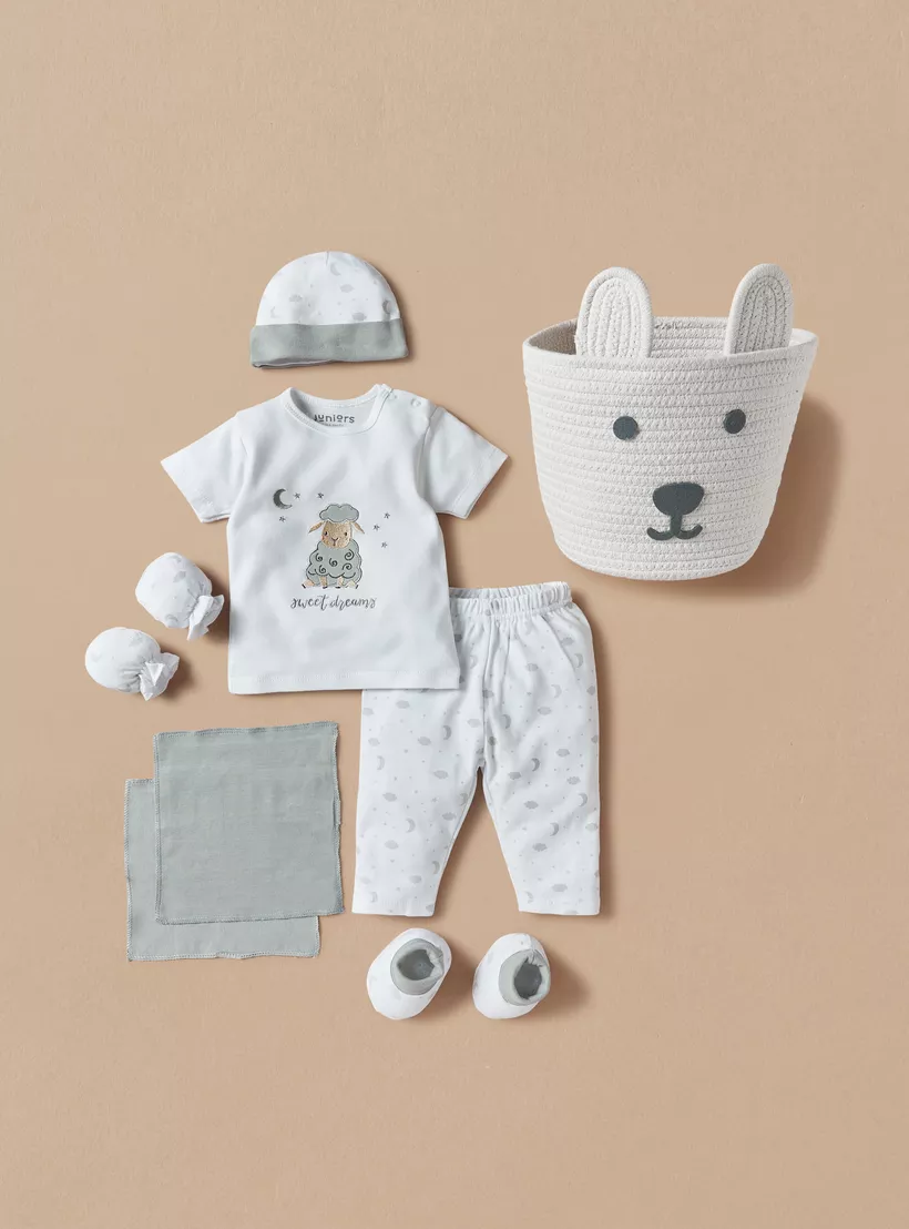 Juniors Animal 8-Piece Clothing Gift Basket-2