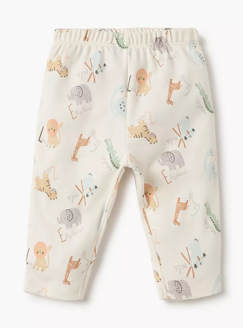 Juniors Animal Print T-shirt and Pyjama Set-3