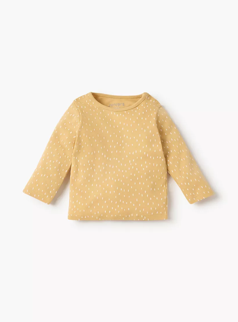 Juniors Printed T-shirt and Pyjama Set-2