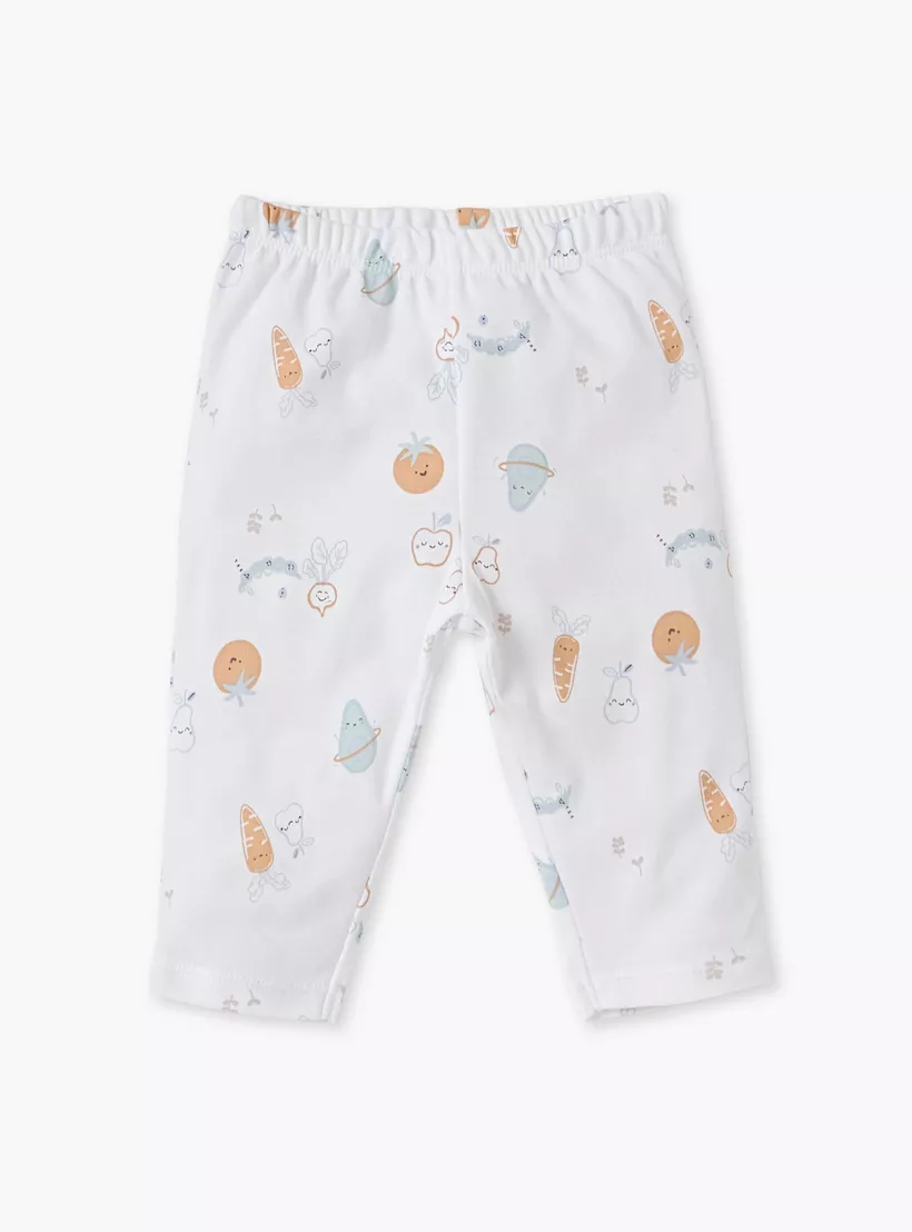 Juniors Printed T-shirt and Pyjama Set-3