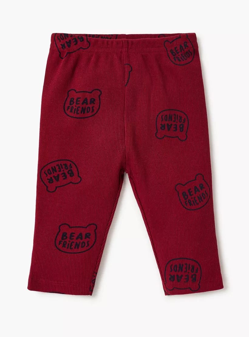 Juniors Printed T-shirt and Pyjama Set-3