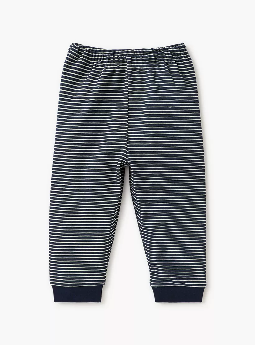 Juniors Printed Top and Pyjama Set-3