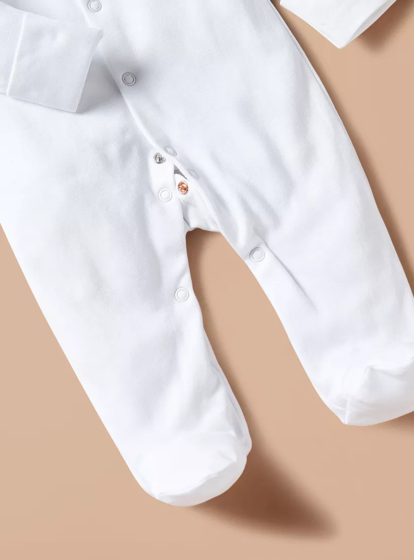 Juniors Solid Sleepsuit-4