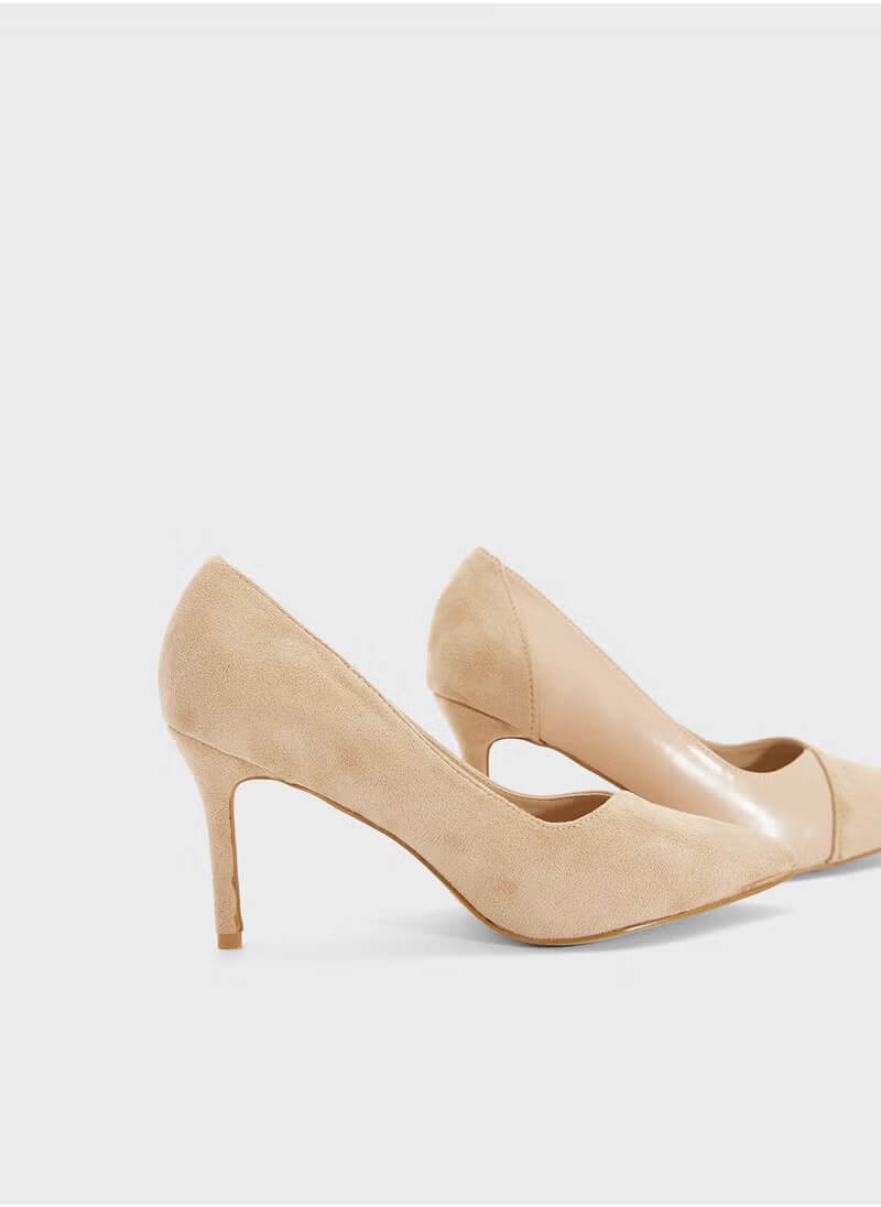Mid Heeled Pump-4