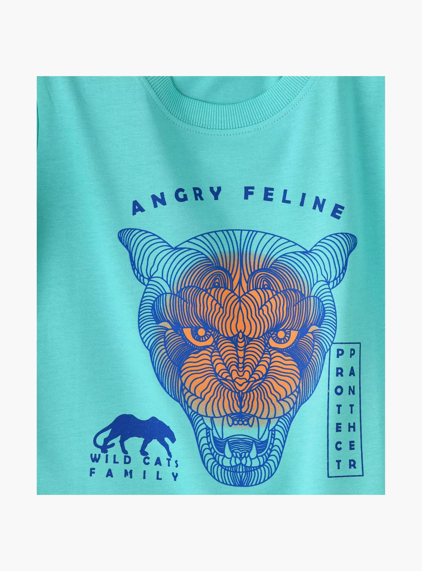 Printed Short Sleeves T-Shirt-4
