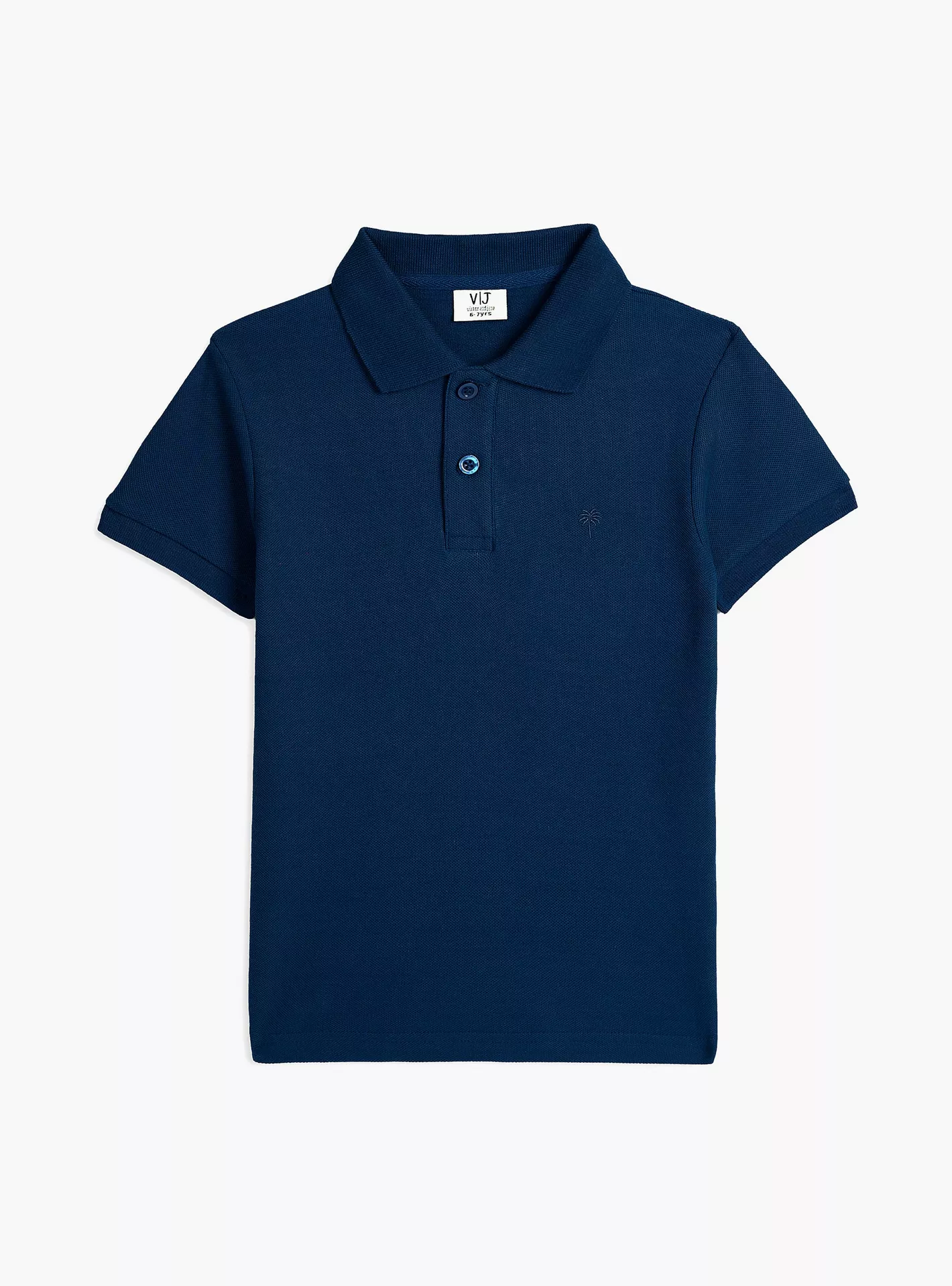 Victor and Jane Solid Short Sleeves Polo T-Shirt-2