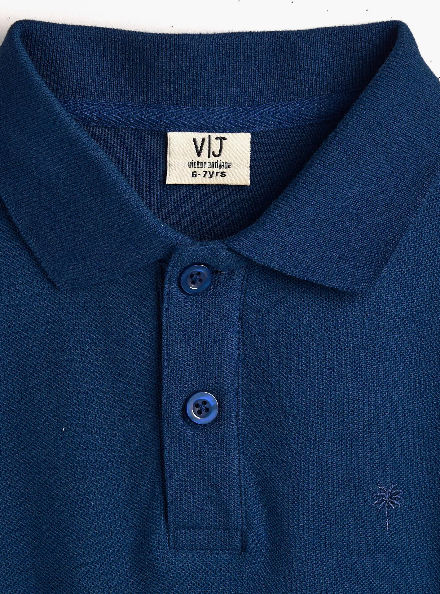Victor and Jane Solid Short Sleeves Polo T-Shirt-3