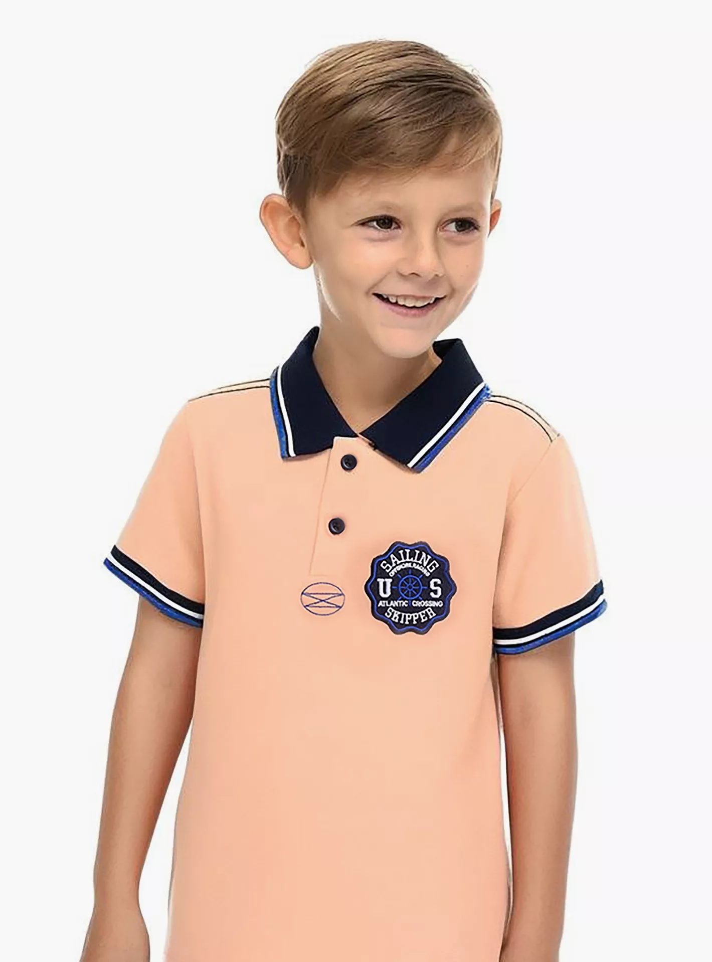 Victor and Jane Solid Short Sleeves Polo T-Shirt-6