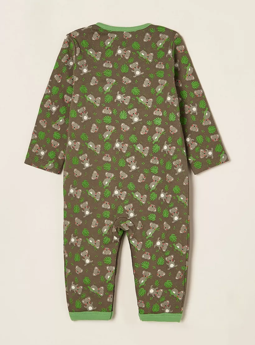 Zippy 3-Piece Printed Long Sleeves Sleepsuits-2