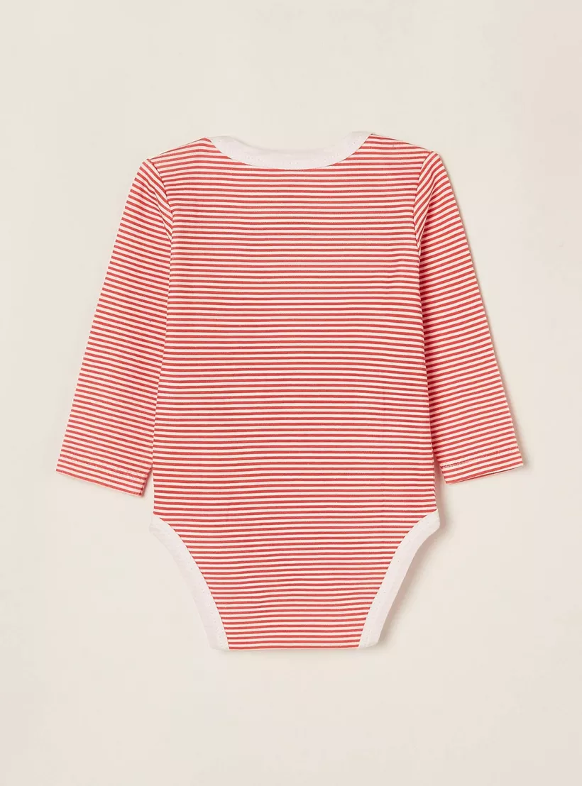 Zippy 5-Piece Printed Long Sleeves Bodysuits -2