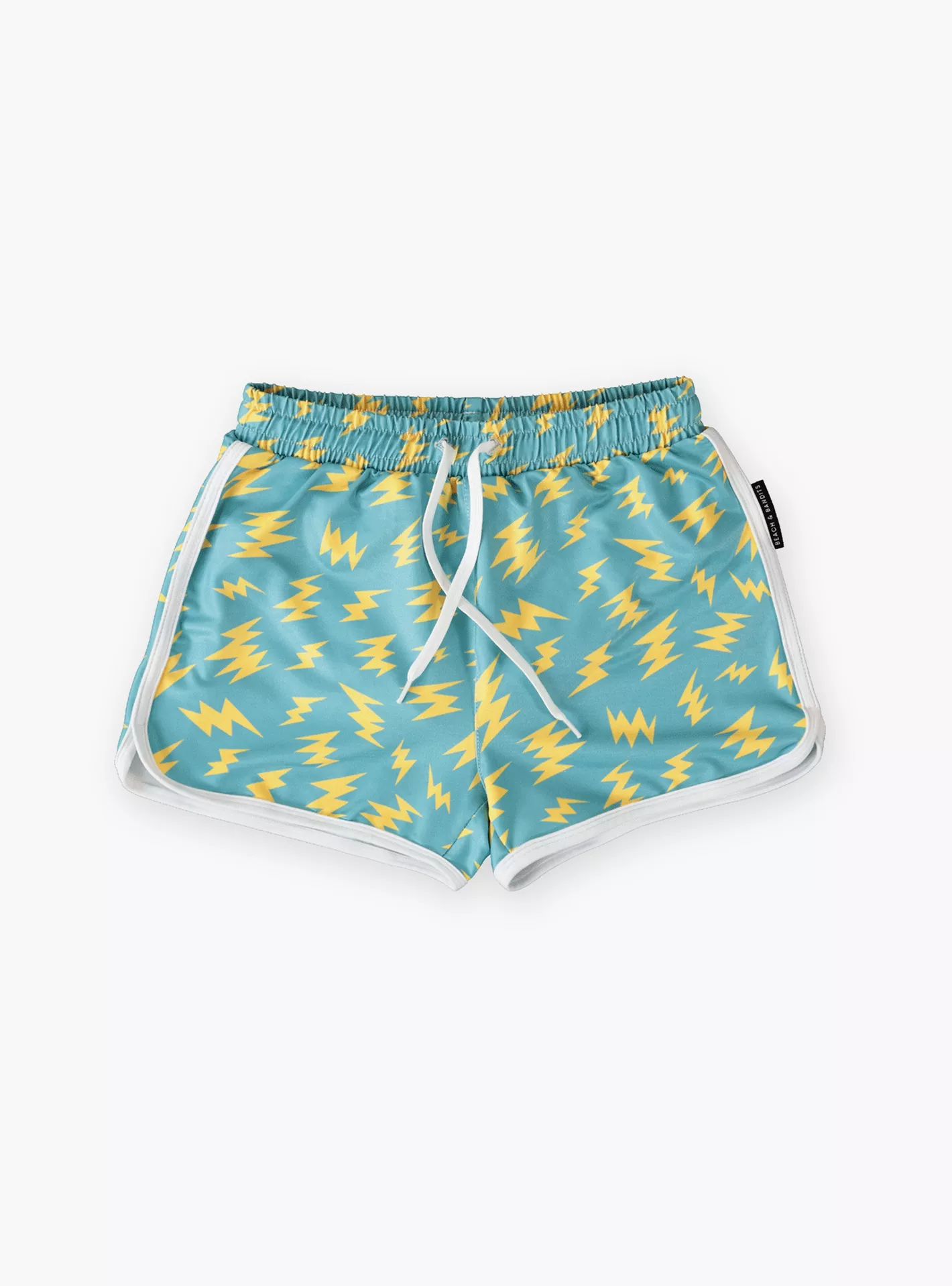 Beach & Bandits Bolts Of Lightning Printed Swim Shorts-1