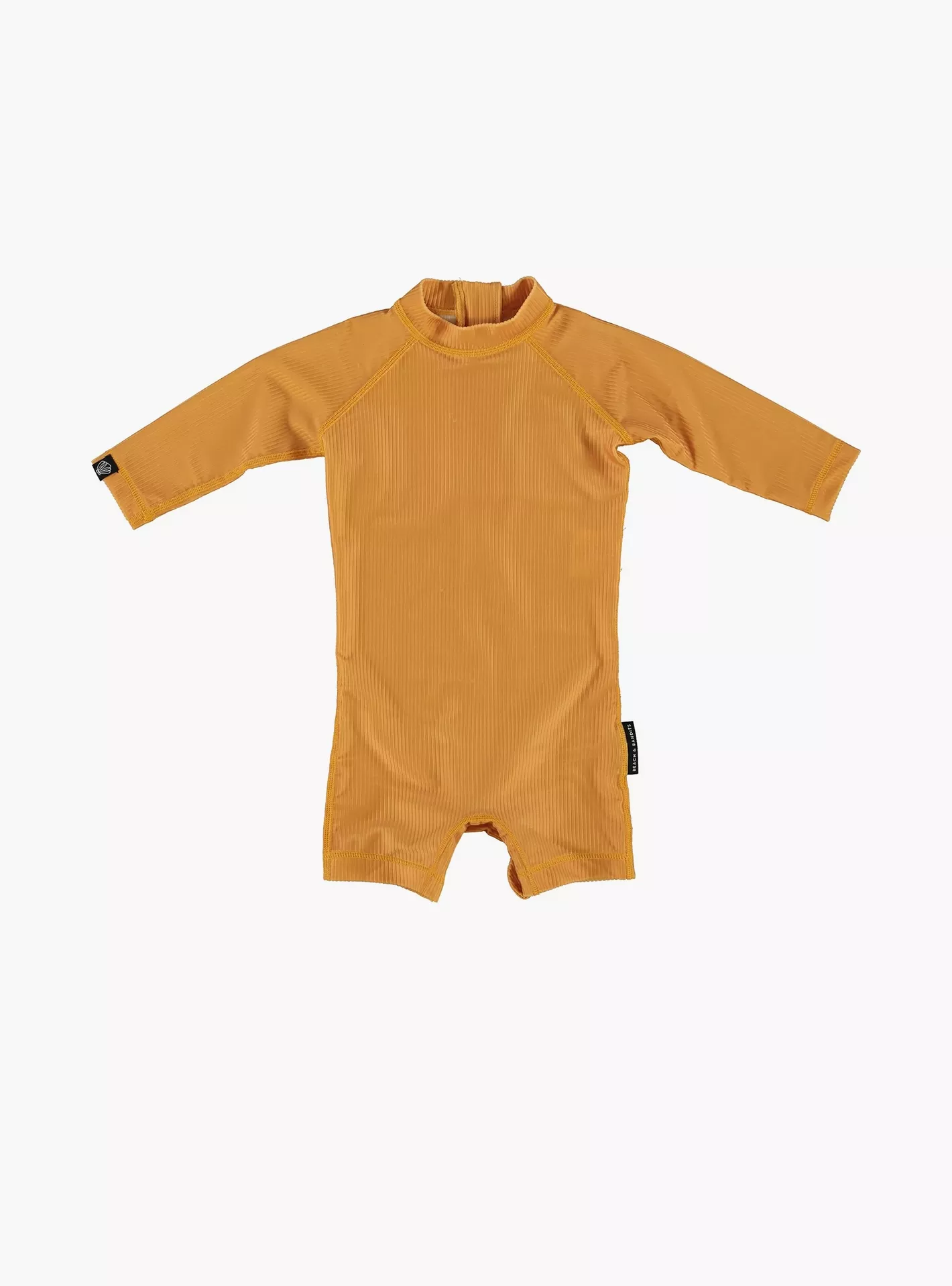 Beach & Bandits Golden Ribbed Swimsuit-2