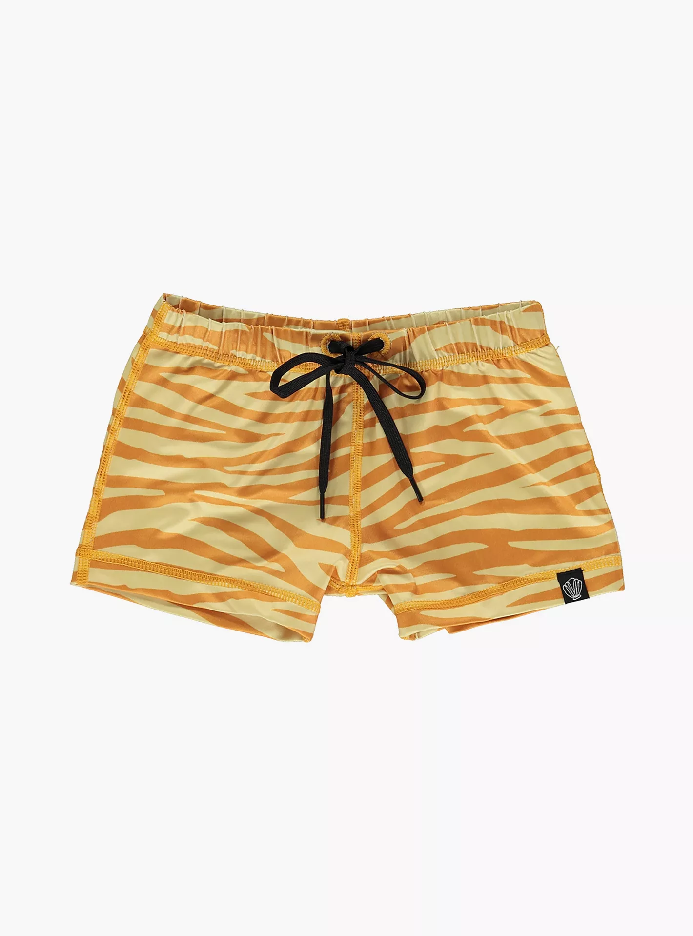 Beach & Bandits Golden Tiger Printed Swim Shorts-2