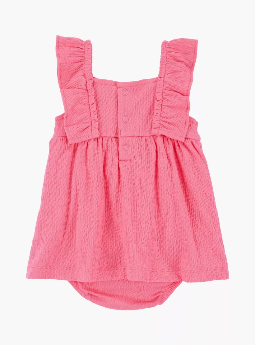 Carter's Embroidered Cap Sleeves Bodysuit-2