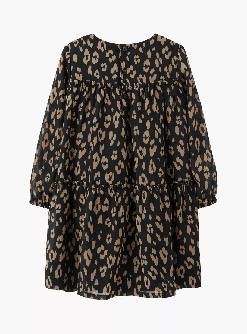 Carter's Printed Long Sleeves Dress-2