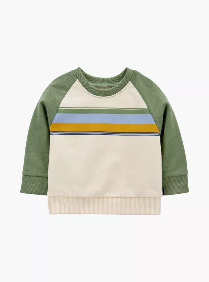 Carter's Striped Long Sleeves Sweatshirt-1