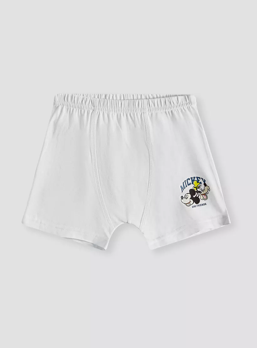 Disney Mickey Mouse Print Boxer Briefs - Set of 3-3