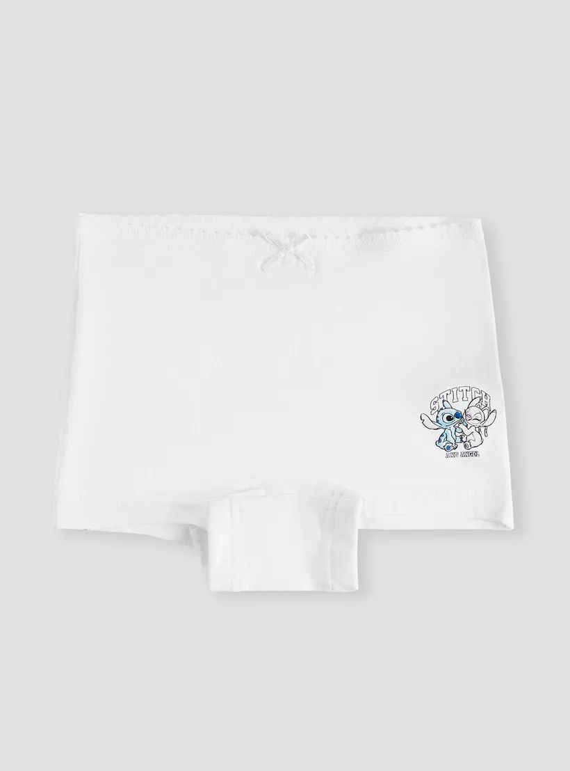 Disney Stitch and Angel Print Briefs - Set of 3-2