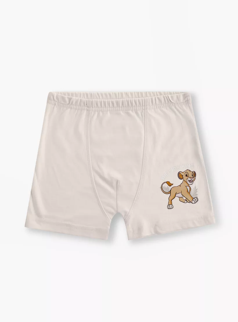 Disney The Lion King Print Boxers with Elasticated Waistband - Set of 3-2