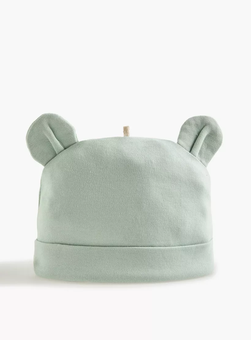 Disney Winnie the Pooh Print Cap with Ear Applique-3