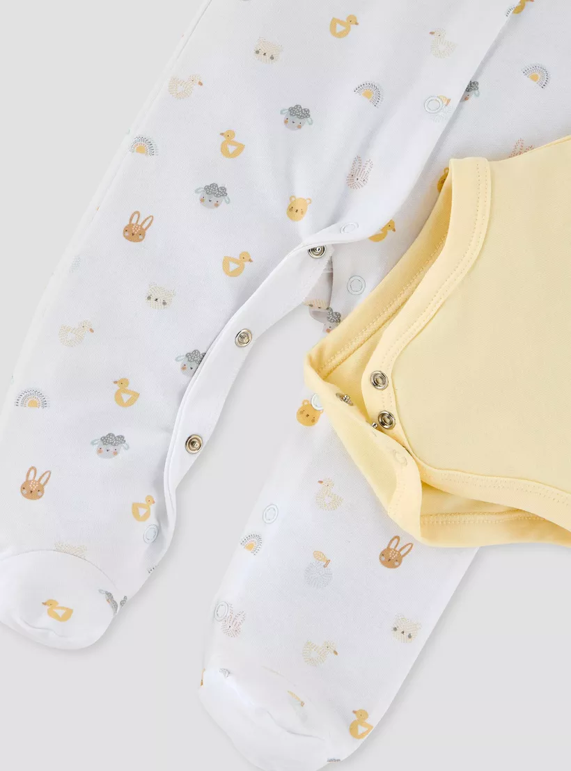 Giggles 6-Piece Printed Clothing Set-3