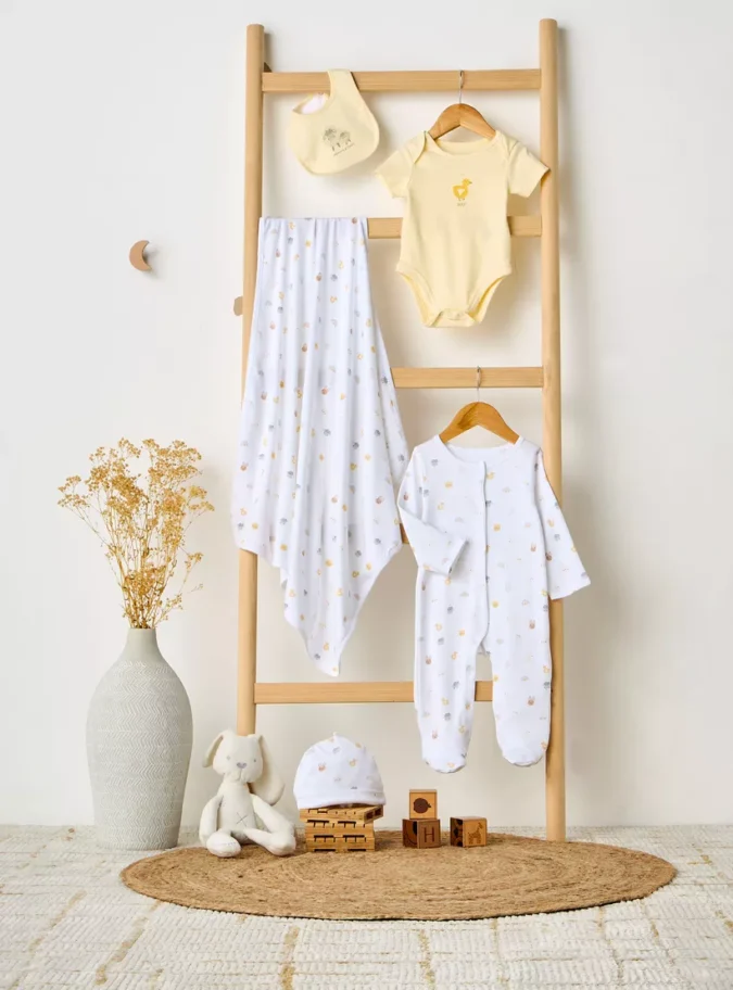 Giggles 6-Piece Printed Clothing Set-5