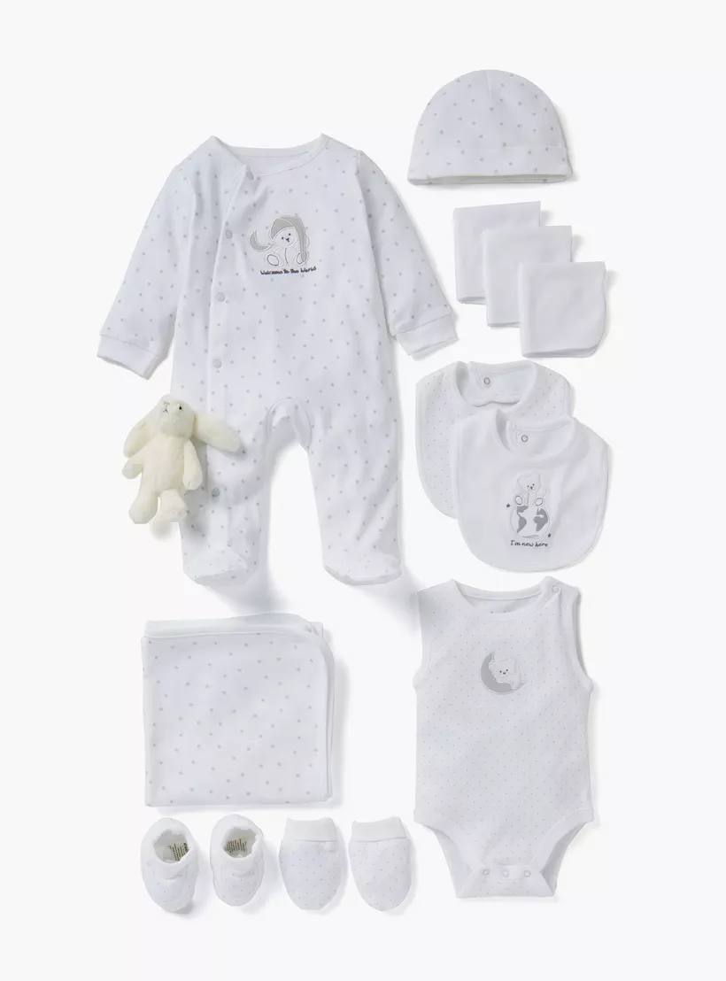 Giggles Printed 12-Piece Clothing Set-2