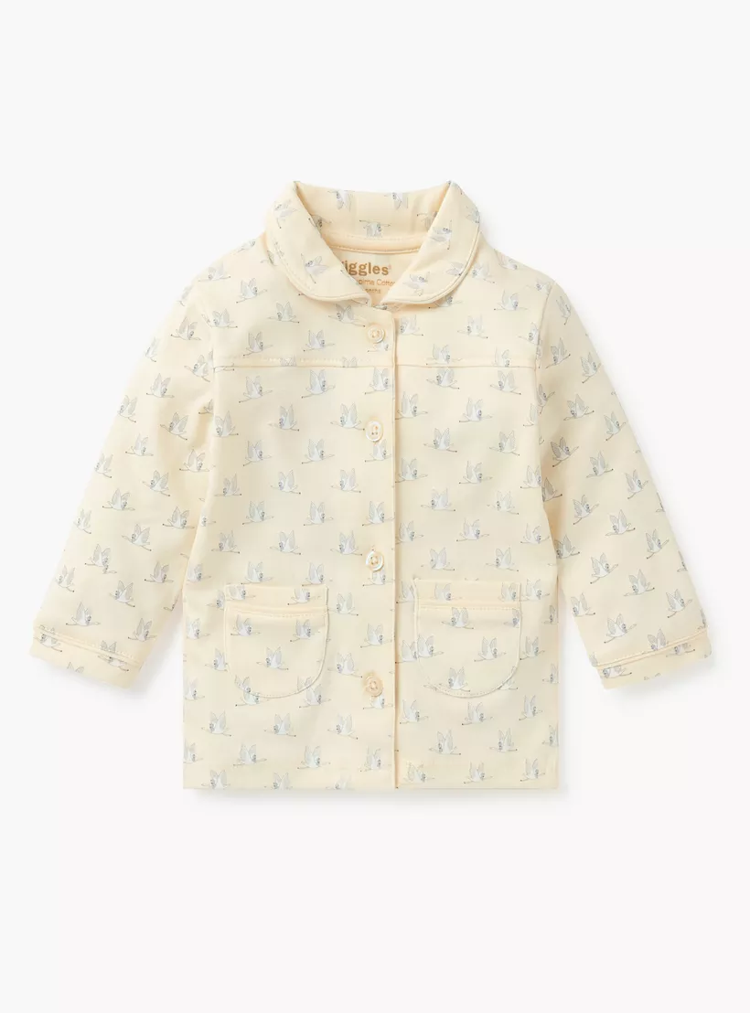 Giggles Printed Shirt and Pyjama Set-2