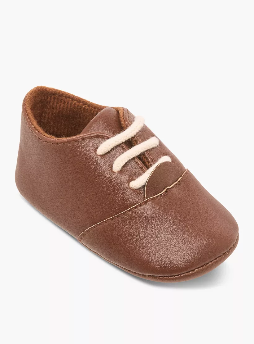 Giggles Solid Faux Leather Slip-On Booties-2