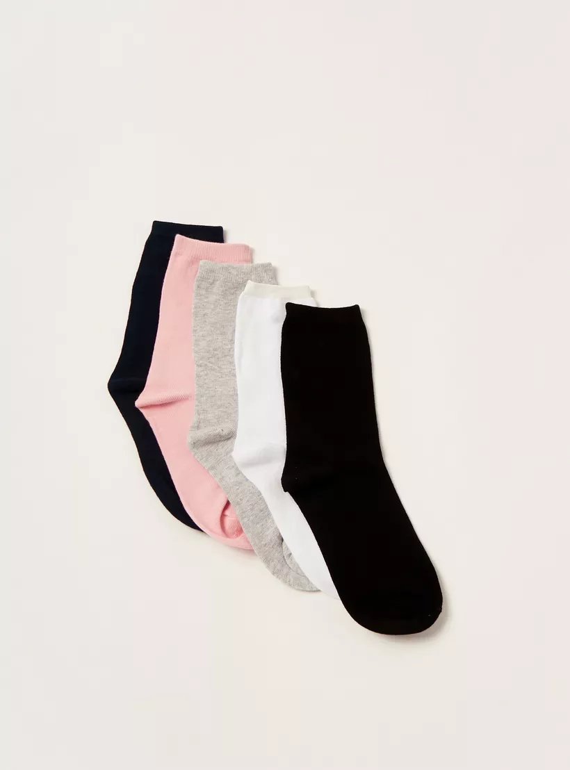 Gloo Solid Socks - Set of 5-2