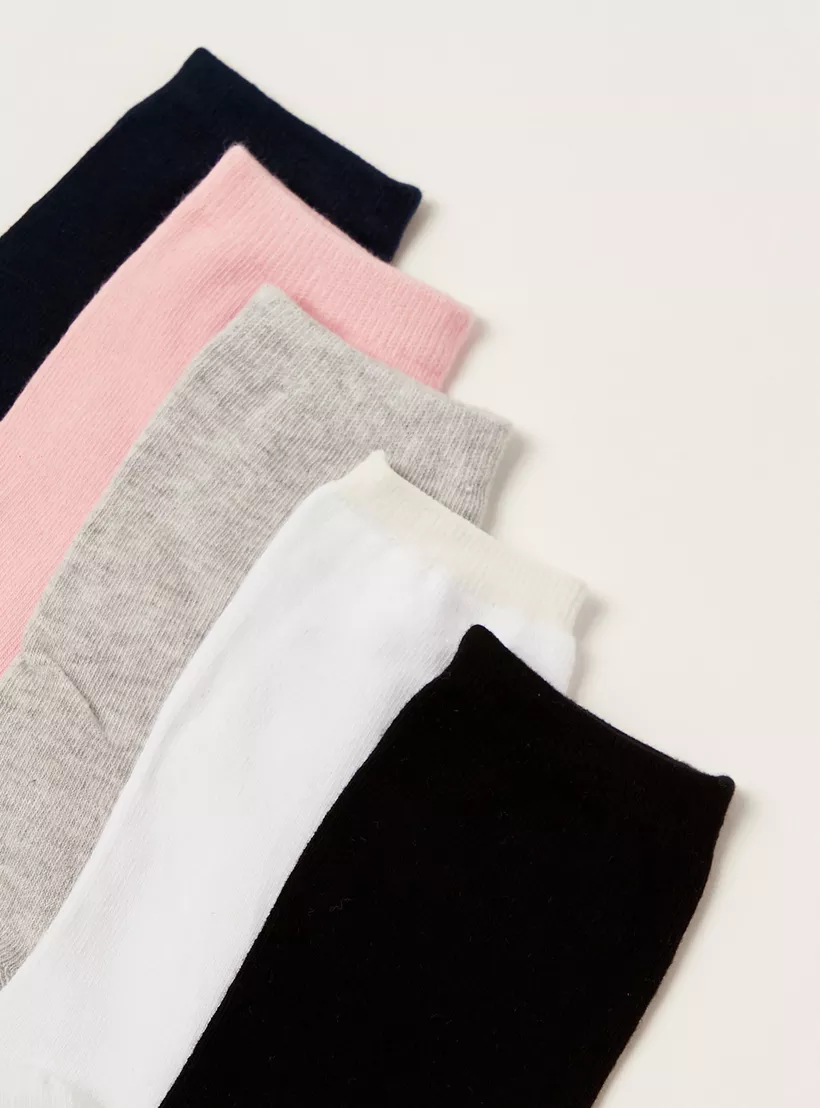 Gloo Solid Socks - Set of 5-3