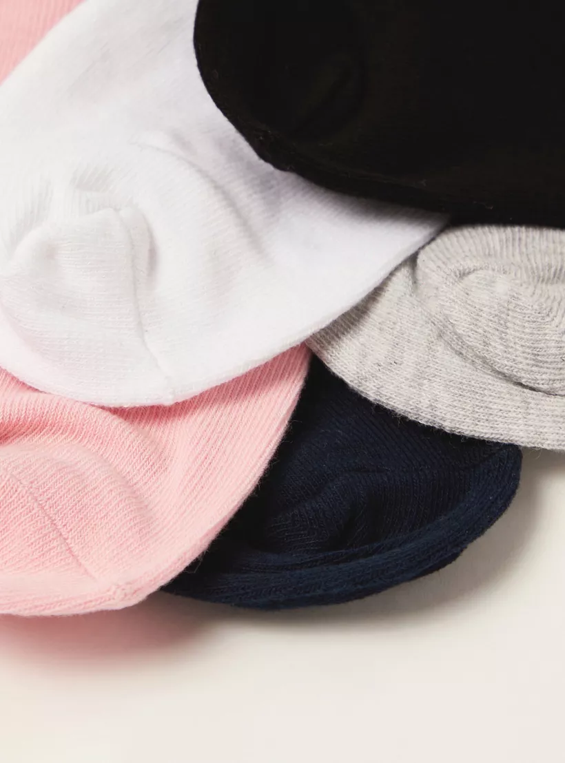 Gloo Solid Socks - Set of 5-4