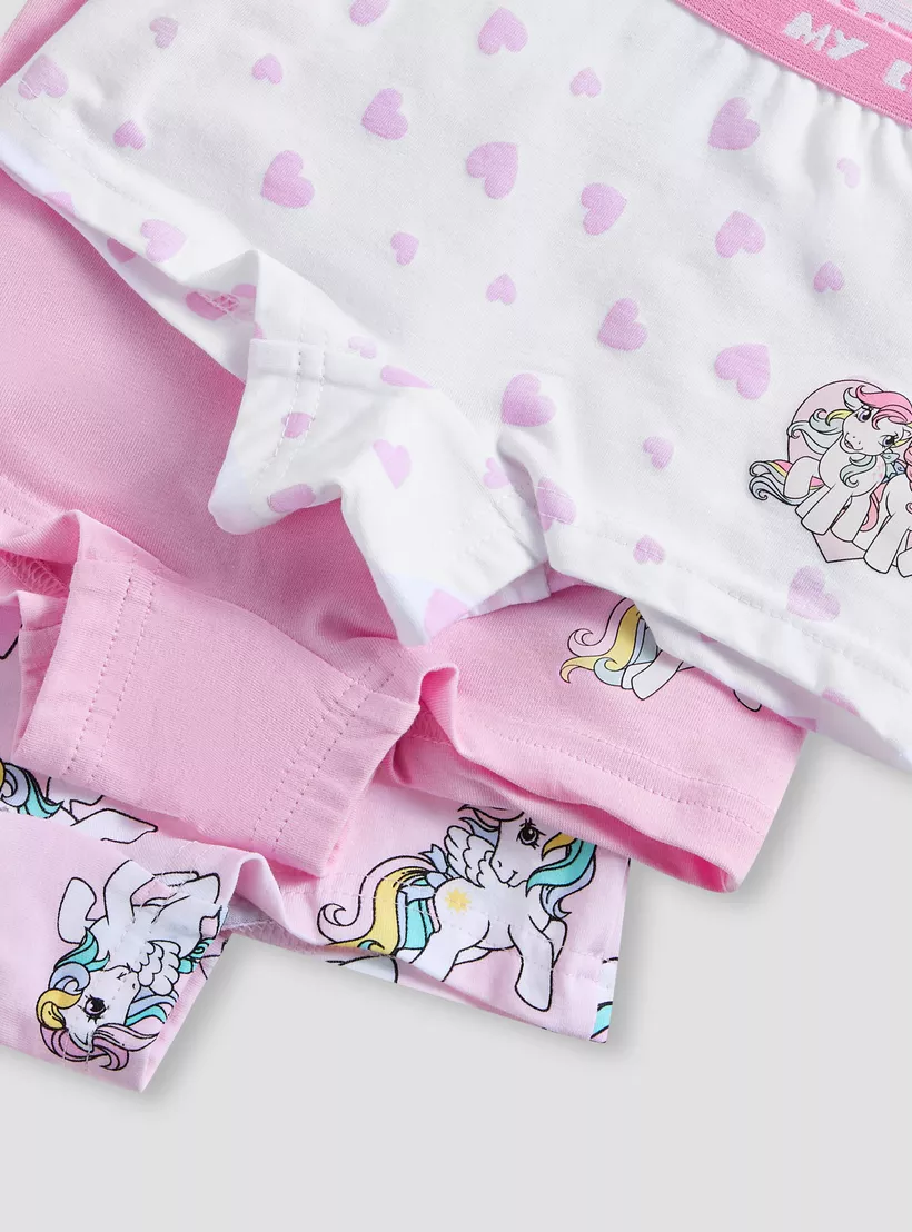 Hasbro My Little Pony Print Boxer Briefs - Set of 3-4