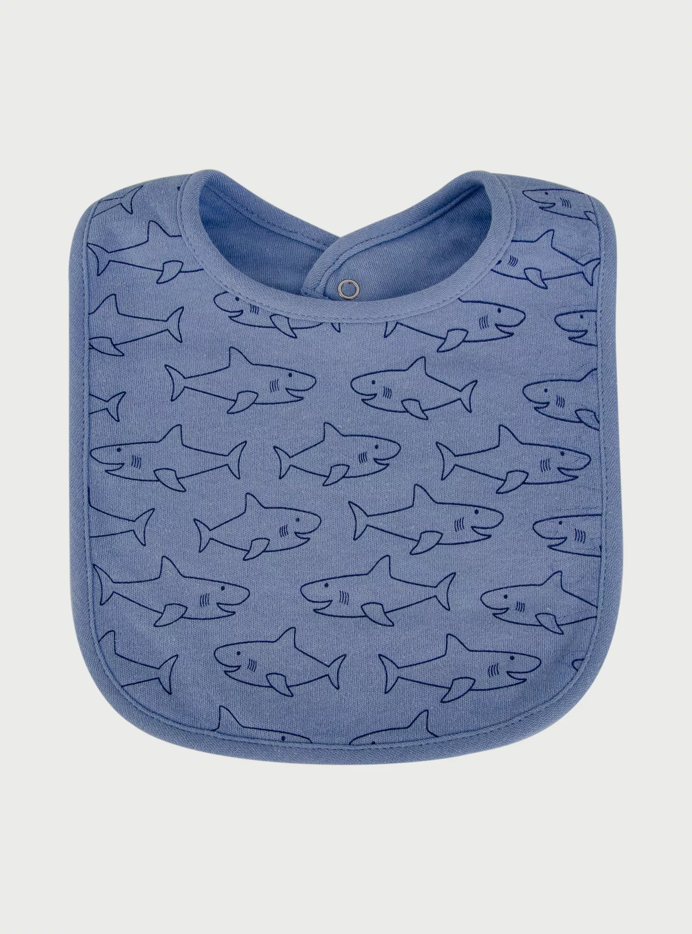 Hudson Baby Bib & Socks Set 5-Piece Hungry Shark-3